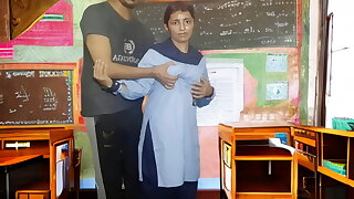 Virgin instructor girl first stage sex with her teacher, pupil and teacher sex