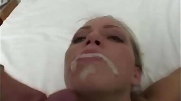 Cassie Young in Threesome with Blowjob and Licking Anal